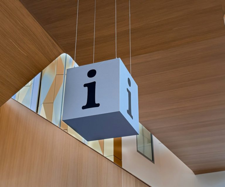 Infozeichen Bild eines Infozeichens